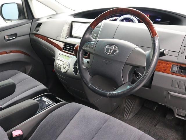 エスティマ ２．４アエラス　Ｇエディション　フルセグ　メモリーナビ　ＤＶＤ再生　バックカメラ　ＥＴＣ　ドラレコ　両側電動スライド　ＨＩＤヘッドライト　乗車定員７人　３列シート（6枚目）