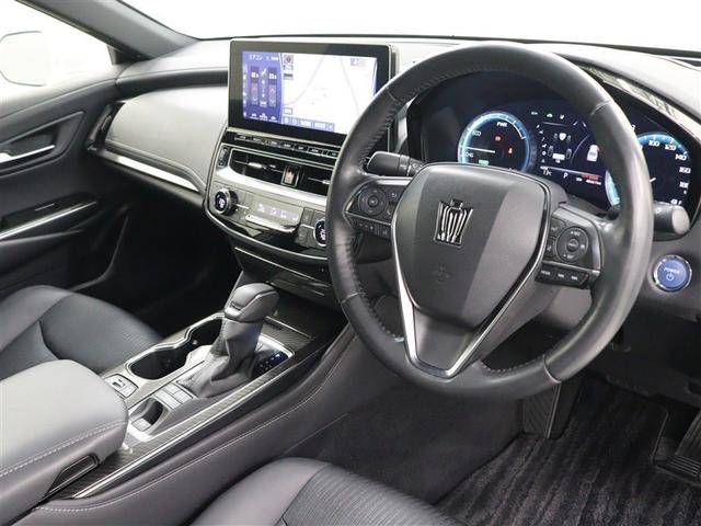 クラウンハイブリッド ＲＳ　フルセグ　メモリーナビ　ＤＶＤ再生　ミュージックプレイヤー接続可　バックカメラ　衝突被害軽減システム　ＥＴＣ　ドラレコ　ＬＥＤヘッドランプ　ワンオーナー　アイドリングストップ（6枚目）