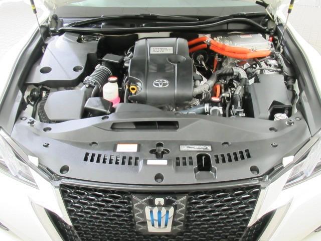 クラウンハイブリッド アスリートＳ　ＰＷ　ＥＴＣ付き　横滑防止装置　１オーナー車　フルセグ地デジ　ＴＳＳ　ＰＷシート　バックガイドモニター　ＴＶナビ　キーフリー　カーテンエアバッグ　メモリナビ　ＬＥＤヘッド　ＡＡＣ　ＤＶＤ再生機能（31枚目）