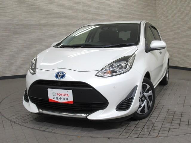 アクア Sスタイルブラック ECOモード サイドエアバッグ バックモニタ- 地デジフルセグ ナビTV イモビライザー LEDライト スマートキープッシュスタート 1オーナー ETC付き Wエアバッグ キーフリ 横滑り防止装置付き(4枚目)