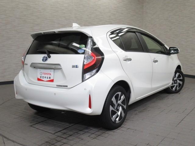 アクア Sスタイルブラック ECOモード サイドエアバッグ バックモニタ- 地デジフルセグ ナビTV イモビライザー LEDライト スマートキープッシュスタート 1オーナー ETC付き Wエアバッグ キーフリ 横滑り防止装置付き(6枚目)