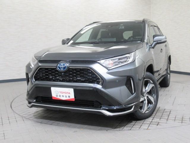 RAV4 PHV G Z 衝突軽減装置 LED パワーシート キーレス メモリナビ フルセグTV オートクルーズコントロール ETC 盗難防止装置 4WD スマートキー AW Bカメラ AC100V電源 横滑り防止装置 AAC(4枚目)