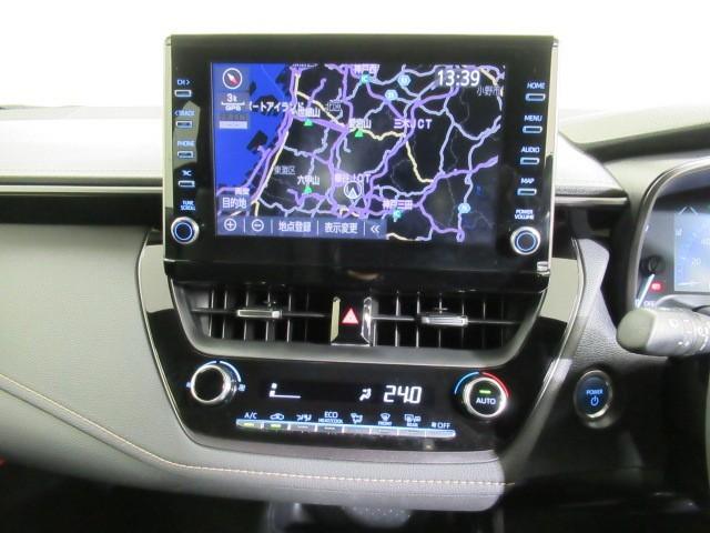 カローラツーリング ハイブリッド　ダブルバイビー　追突軽減ブレーキ　バックモニタ　横滑防止　スマキー　ＬＥＤライト　デュアルエアバッグ　エアコン　オートクルーズ　サイドエアバッグ　ＥＴＣ付　ナビ　ＰＳ　キーフリー　ＡＢＳ　エアバック　メモリ－ナビ（18枚目）