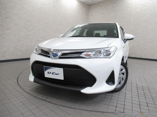 カローラアクシオ ハイブリッド EX イモビライザー エアコン バックモニター 衝突軽減ブレーキ キーレスキー パワーウィンドウ パワーステアリング メモリーナビ スマートキー ETC ナビ&TV DVD再生(3枚目)