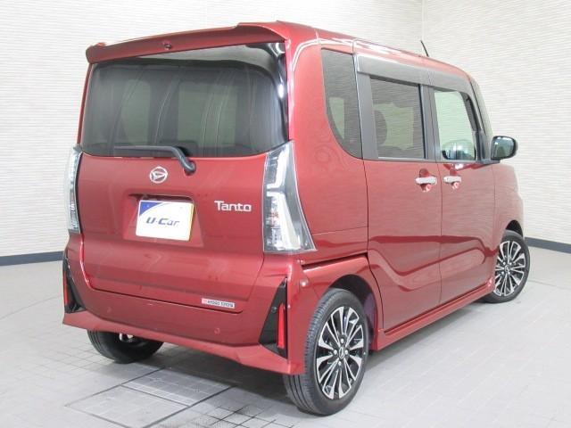 タント カスタムＲＳ　両側パワスライドドア　地デジフルセグ　ＥＴＣ付き　クルーズコントロール　メモリーナビゲーション　ナビＴＶ　ＡＡＣ　ＬＥＤライト　ＤＶＤ　サイドエアバッグ　キーフリー　セキュリティ　ＰＷ　アルミホイール（5枚目）
