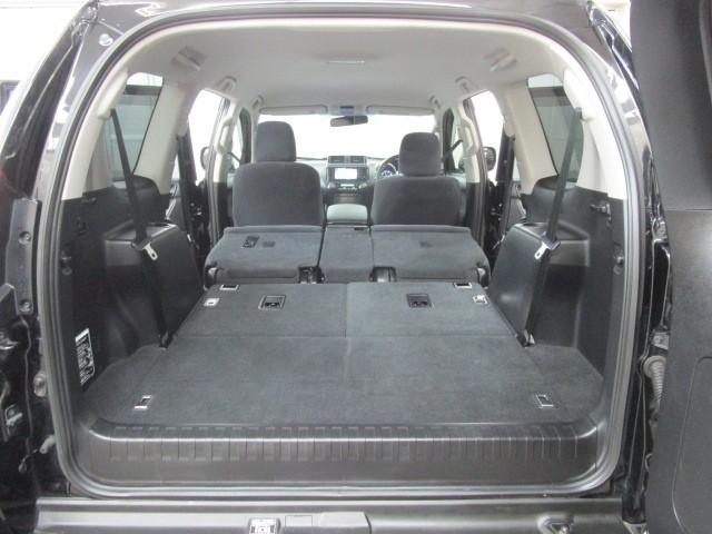 ランドクルーザープラド TX LEDランプ リアカメラ ABS付き 盗難防止装置 アルミホイール 3列 メモリーナビ キーレス サイドエアバッグ ナビTV ダブルエアバッグ ETC装備 横滑り防止 切替4WD DVD再生可(22枚目)