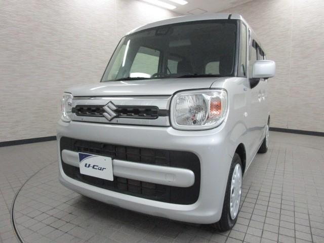 スペーシア ハイブリッドＸ　両側パワードア　スマートエントリー　地デジフルセグ　ＥＴＣ車載器　フリーキー　ナビＴＶ　イモビライザー　サイドエアバック　ダブルエアバック　ＶＤＣ　メモリーナビ　ＡＡＣ　バックモニター　ＤＶＤ再生（3枚目）