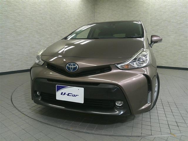 プリウスアルファ S スマキ- リモコンキー PCS 横滑り防止装置付き PW Bカメラ クルコン ナビ・TV サイドエアB ワンオナ ETC車載器 ABS付き アルミホイール 1セグTV メモリーナビゲーション イモビ(6枚目)