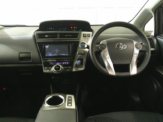 プリウスアルファ S スマキ- リモコンキー PCS 横滑り防止装置付き PW Bカメラ クルコン ナビ・TV サイドエアB ワンオナ ETC車載器 ABS付き アルミホイール 1セグTV メモリーナビゲーション イモビ(21枚目)