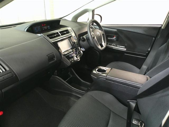 プリウスアルファ S スマキ- リモコンキー PCS 横滑り防止装置付き PW Bカメラ クルコン ナビ・TV サイドエアB ワンオナ ETC車載器 ABS付き アルミホイール 1セグTV メモリーナビゲーション イモビ(25枚目)