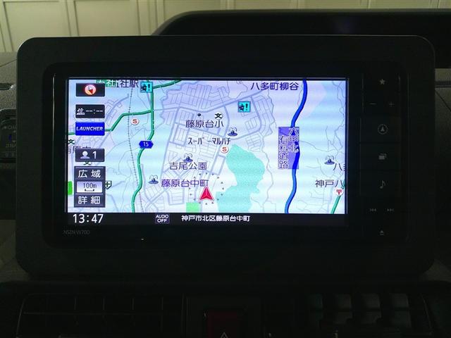 タント スローパー X スローパー X メモリーナビ フルセグ バックモニター CD/DVD再生機能 LEDヘッドライト 片側電動スライドドア ETC スマートキー イモビライザー 横滑り防止装置(20枚目)