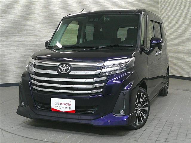 ルーミー カスタムＧ－Ｔ　助手席エアバック　両側オートスライドドア　スマートキープッシュスタート　ＴＶ　ＬＥＤライト　１オーナー　横滑り防止機能　クルコン　ＥＴＣ付　アルミホイール　キーレス　セキュリティ　エアバッグ　ＡＢＳ（4枚目）