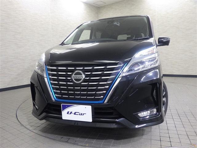 セレナ ｅ－パワー　ハイウェイスターＶ　ＤＶＤ再生機能　地デジ　３列シート　Ｗエアコン　１オナ　横滑り防止機能　スマキー　バックカメラ　ＬＥＤ　クルコン　ＥＴＣ　イモビ　サイドカーテンエアバック　フルオートエアコン　アルミホイール　ナビＴＶ（6枚目）