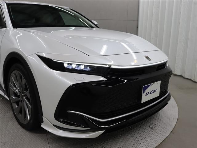 クラウンクロスオーバー Ｇアドバンスド・レザーパッケージ　革シート　４ＷＤ　フルセグ　ミュージックプレイヤー接続可　バックカメラ　衝突被害軽減システム　ＥＴＣ　ドラレコ　ＬＥＤヘッドランプ　ワンオーナー　フルエアロ　アイドリングストップ（15枚目）