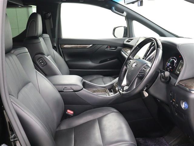 アルファードハイブリッド エグゼクティブラウンジＳ　革シート　サンルーフ　４ＷＤ　フルセグ　メモリーナビ　ＤＶＤ再生　ミュージックプレイヤー接続可　後席モニター　バックカメラ　衝突被害軽減システム　ＥＴＣ　ドラレコ　両側電動スライド　ＬＥＤヘッドランプ（10枚目）