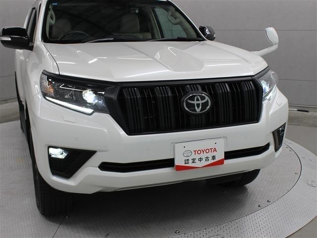 ランドクルーザープラド TX Lパッケージ マットブラックエディション 革シート 4WD フルセグ メモリーナビ DVD再生 バックカメラ 衝突被害軽減システム ETC ドラレコ LEDヘッドランプ 乗車定員7人 3列シート(17枚目)