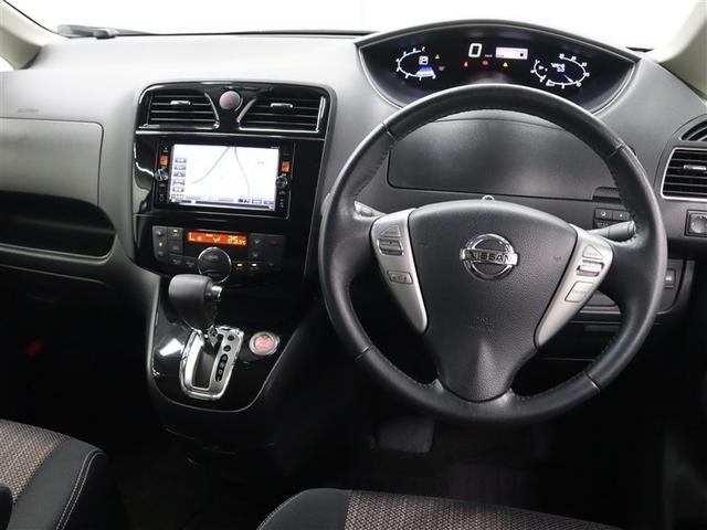 セレナ ハイウェイスター Vエアロモード+セーフティII フルセグ メモリーナビ DVD再生 バックカメラ 衝突被害軽減システム ETC ドラレコ 両側電動スライド LEDヘッドランプ 乗車定員8人 3列シート ワンオーナー アイドリングストップ(5枚目)