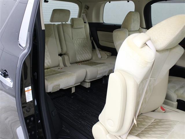 アルファード 2.5G フルセグ メモリーナビ DVD再生 後席モニター バックカメラ ETC ドラレコ 両側電動スライド LEDヘッドランプ 乗車定員7人 3列シート ワンオーナー(14枚目)