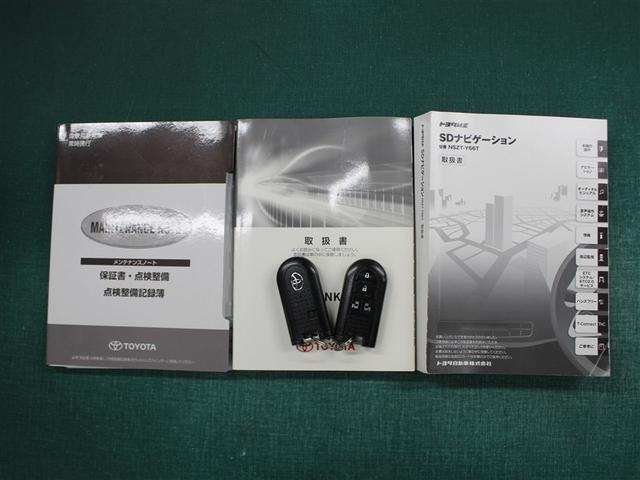 取説＆メンテナンスノートが付属されています。