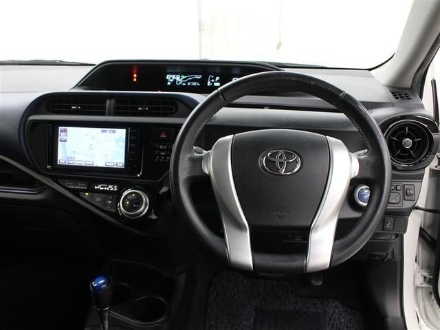 アクア S ワンセグ メモリーナビ バックカメラ ETC アイドリングストップ(5枚目)