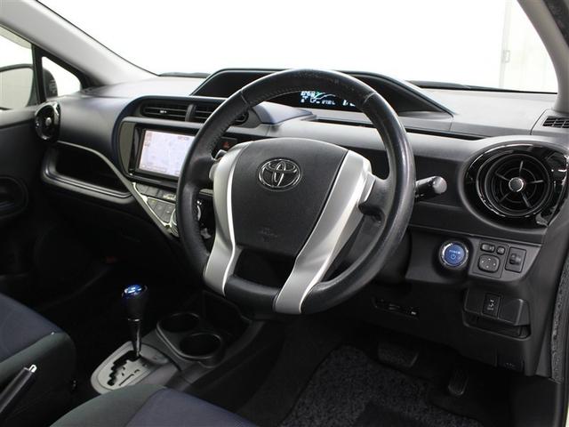 アクア S ワンセグ メモリーナビ バックカメラ ETC アイドリングストップ(6枚目)