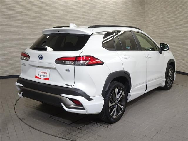 カローラクロス ハイブリッド Z 衝突軽減B スマキ- ワンオーナ 半レザー Bモニター アクティブクルーズコントロール メモリナビ アイドリングストップ イモビ LED AC 運転席Pシート キーレス パワステ アルミ エアバッグ(7枚目)