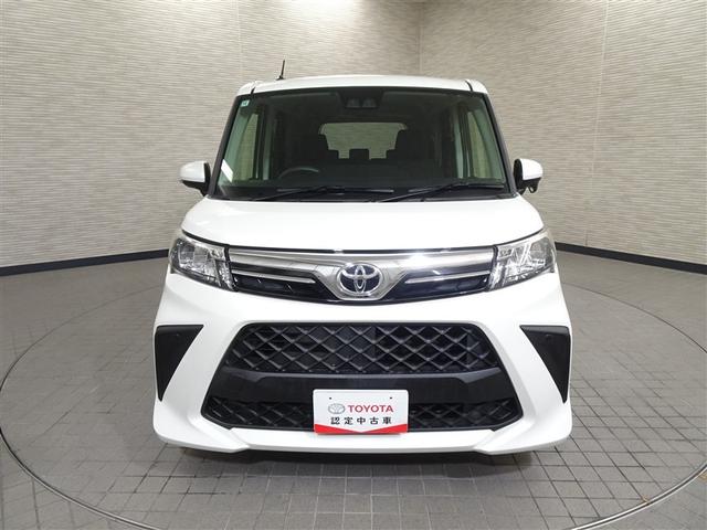 ルーミー Ｇ　追突軽減ブレーキ　パワステ　Ａストップ　ＬＥＤライト　Ｒカメラ　記録簿付　横滑り防止システム　ウォークスルー　エアバック　セキュリティーアラーム　パワーウィンドウ　運転席助手席エアバック　ナビ＆ＴＶ（4枚目）