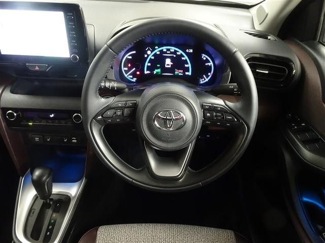 ヤリスクロス ハイブリッドZ インテリジェントキー アルミホイル LEDライト 1オ-ナ- リアカメラ クルーズコントロール 横滑り防止システム ナビTV メモリーナビゲーション 電動シ-ト パワステ オートエアコン キーフリー(22枚目)