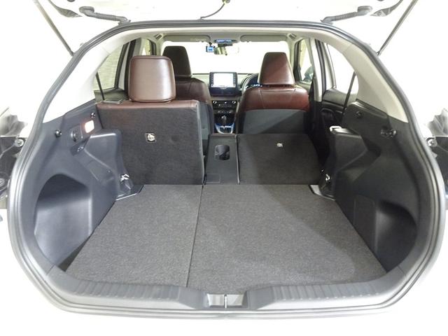 ヤリスクロス ハイブリッドＺ　モデリスタ製フルエアロ　純正アルミホイール　運転席＆助手席シートヒーター　運転席電動シート　ディスプレイオーディオ（ナビあり・ＴＶなし）　全方位モニター　ＬＥＤヘッドライト　合成皮革シート（21枚目）