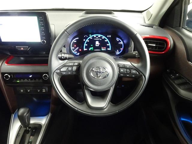 ヤリスクロス ハイブリッドＺ　モデリスタ製フルエアロ　純正アルミホイール　運転席＆助手席シートヒーター　運転席電動シート　ディスプレイオーディオ（ナビあり・ＴＶなし）　全方位モニター　ＬＥＤヘッドライト　合成皮革シート（23枚目）