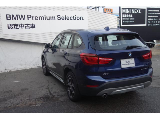 Bmw X1 X Drive 18d X Line Hi Line Package 19 Blue M Km Details Japanese Used Cars Goo Net Exchange