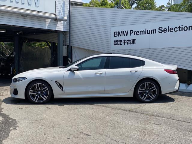 Bmw 8 Series 840d X Drive Gran Coupe M Sport 21 Pearl White 9403 Km Details Japanese Used Cars Goo Net Exchange