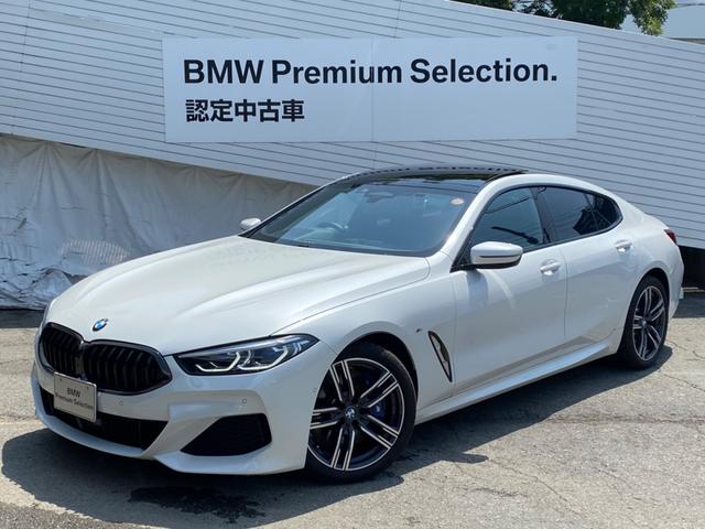 Bmw 8 Series 840d X Drive Gran Coupe M Sport 21 Pearl White 9403 Km Details Japanese Used Cars Goo Net Exchange