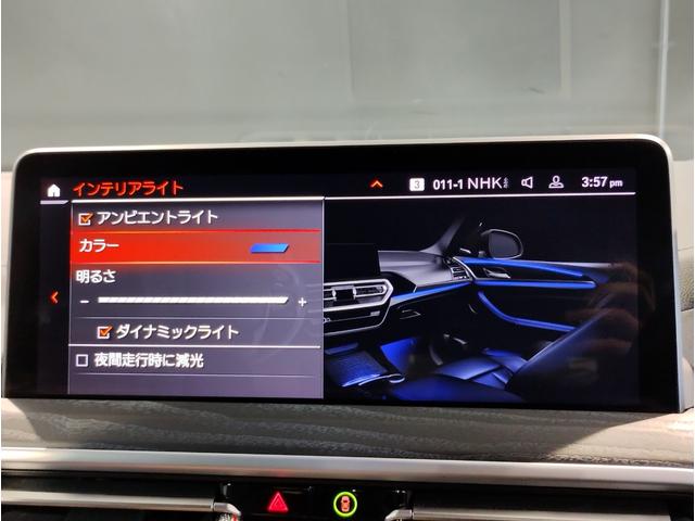 Ｘ４ ｘＤｒｉｖｅ　２０ｄ　Ｍスポーツ　認定保証　後期モデル　モカレザー　シートヒーター　ヘッドアップディスプレイ　追従式クルコン　純正ＨＤＤナビ　全周囲カメラ　障害物センサー　地デジ　ライブコックピット　電動シート　電動リアゲート　ＬＥＤ（34枚目）