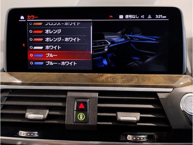 X3 xDrive 20d Mスポーツハイラインパッケージ 1オーナー ハイラインパッケージ 20インチAW ヘッドアップディスプレイ 全周囲カメラ 地デジ ブラックレザー 前後シートヒーター 追従式クルーズコントロール 衝突軽減ブレーキ アンビエントライト(53枚目)