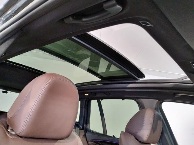 X3 M40d 後期モデル パノラマサンルーフ Mブレーキ Harmankardon モカレザー シートヒーター ハンドルヒーター リアアジャストメント 純正HDDナビ 全周囲 リアサイドローラー リア電動リアゲート(14枚目)