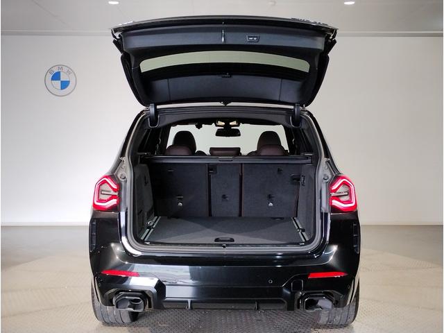 X3 M40d 後期モデル パノラマサンルーフ Mブレーキ Harmankardon モカレザー シートヒーター ハンドルヒーター リアアジャストメント 純正HDDナビ 全周囲 リアサイドローラー リア電動リアゲート(73枚目)