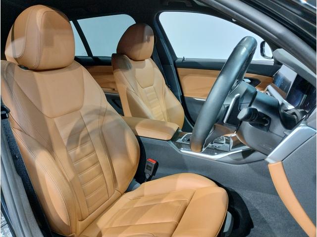 ３シリーズ ３２０ｄｘＤｒｉｖｅツーリングＭスポーツハイラインＰ　２年保証付　コニャックレザー　ウッドトリム　アクティブクルーズコントロール　全周囲カメラ　シートヒーター　衝突軽減ブレーキ　電動トランク　アップルカープレイ　ＬＥＤ　アンビエントライト　純正１８ＡＷ（24枚目）