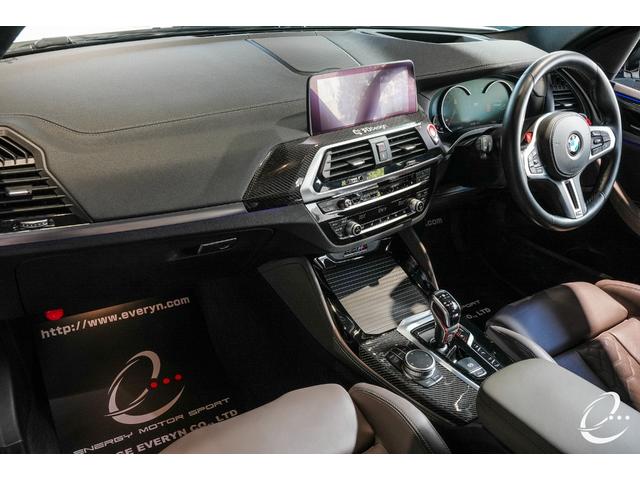 Ｘ３ Ｍ コンペティション　３ＤデザインＦ，Ｓ，Ｒフルエアロ　ＢＢＳ鍛造２１インチ　ＫＷ車高調　パノラマガラスサンルーフ　Ｉｎｄｉｖｉｄｕａｌエクステンド・メリノ・レザー　ハーマンカードンサウンドシステム（39枚目）