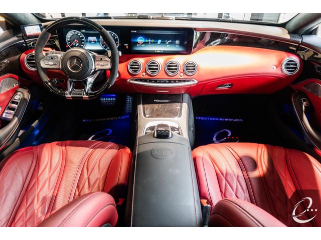 Sクラス S63 4マチック+ クーペ セレナイトグレーマグノ AMG 東京世田谷 特別オーダー車 後期モデル AMGダイナミックパッケージ AMGパフォーマンス ステアリン OP166 Designo Exclusiveナッパレザー(3枚目)