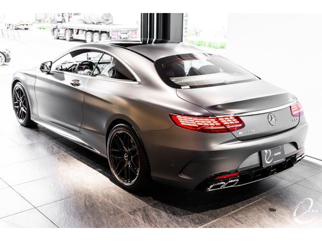 Sクラス S63 4マチック+ クーペ セレナイトグレーマグノ AMG 東京世田谷 特別オーダー車 後期モデル AMGダイナミックパッケージ AMGパフォーマンス ステアリン OP166 Designo Exclusiveナッパレザー(10枚目)