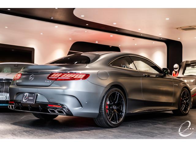 Sクラス S63 4マチック+ クーペ セレナイトグレーマグノ AMG 東京世田谷 特別オーダー車 後期モデル AMGダイナミックパッケージ AMGパフォーマンス ステアリン OP166 Designo Exclusiveナッパレザー(22枚目)