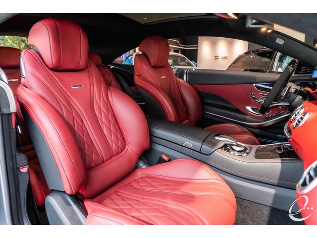 Sクラス S63 4マチック+ クーペ セレナイトグレーマグノ AMG 東京世田谷 特別オーダー車 後期モデル AMGダイナミックパッケージ AMGパフォーマンス ステアリン OP166 Designo Exclusiveナッパレザー(26枚目)