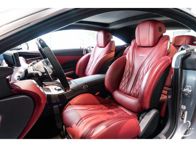 Sクラス S63 4マチック+ クーペ セレナイトグレーマグノ AMG 東京世田谷 特別オーダー車 後期モデル AMGダイナミックパッケージ AMGパフォーマンス ステアリン OP166 Designo Exclusiveナッパレザー(27枚目)