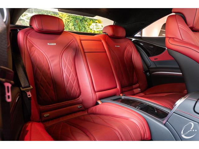 Sクラス S63 4マチック+ クーペ セレナイトグレーマグノ AMG 東京世田谷 特別オーダー車 後期モデル AMGダイナミックパッケージ AMGパフォーマンス ステアリン OP166 Designo Exclusiveナッパレザー(28枚目)