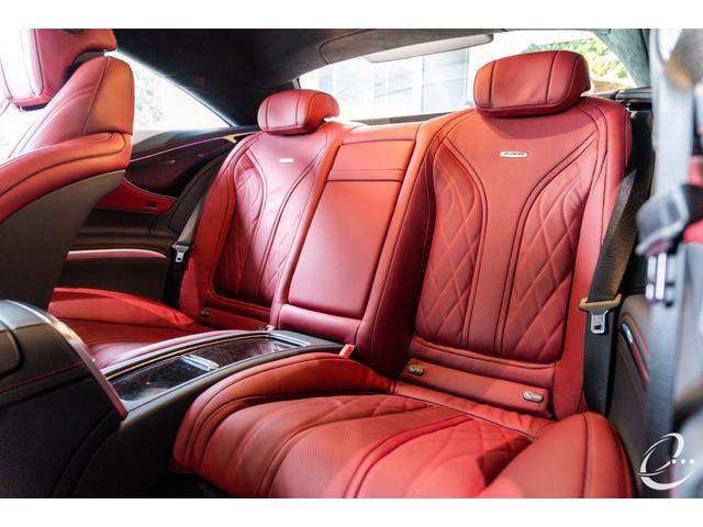 Sクラス S63 4マチック+ クーペ セレナイトグレーマグノ AMG 東京世田谷 特別オーダー車 後期モデル AMGダイナミックパッケージ AMGパフォーマンス ステアリン OP166 Designo Exclusiveナッパレザー(29枚目)