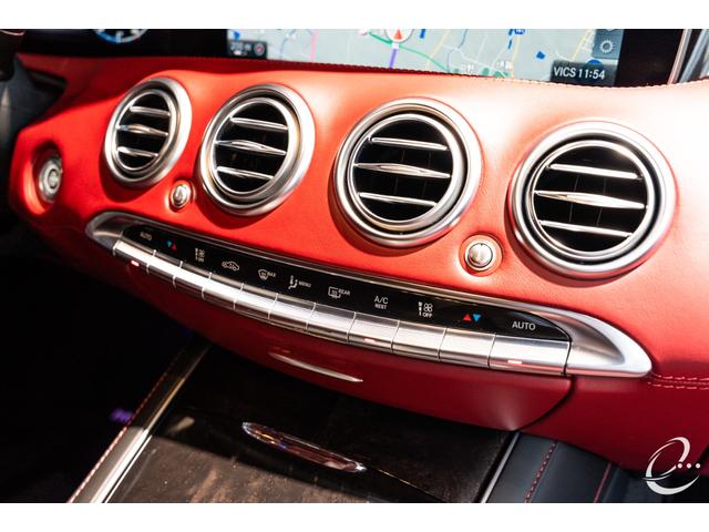 Sクラス S63 4マチック+ クーペ セレナイトグレーマグノ AMG 東京世田谷 特別オーダー車 後期モデル AMGダイナミックパッケージ AMGパフォーマンス ステアリン OP166 Designo Exclusiveナッパレザー(50枚目)