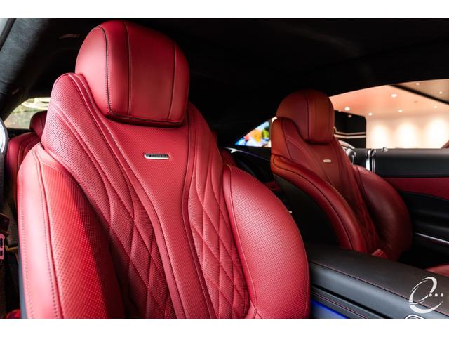 Sクラス S63 4マチック+ クーペ セレナイトグレーマグノ AMG 東京世田谷 特別オーダー車 後期モデル AMGダイナミックパッケージ AMGパフォーマンス ステアリン OP166 Designo Exclusiveナッパレザー(62枚目)