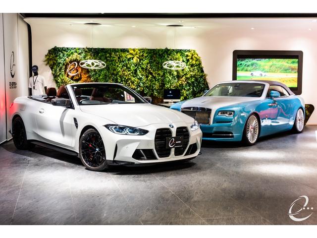 Ｍ４ Ｍ４カブリオレ　コンペティション　Ｍ　ｘＤｒｉｖｅ　ＯＰ１７２　インディビジュアルフローズンホワイト　カーボンエクステリア＆インテリアパッケージ　インディビジュアルフルレザーメリノインテリア　ウィンドディフレクター　ハーマンカードン（8枚目）