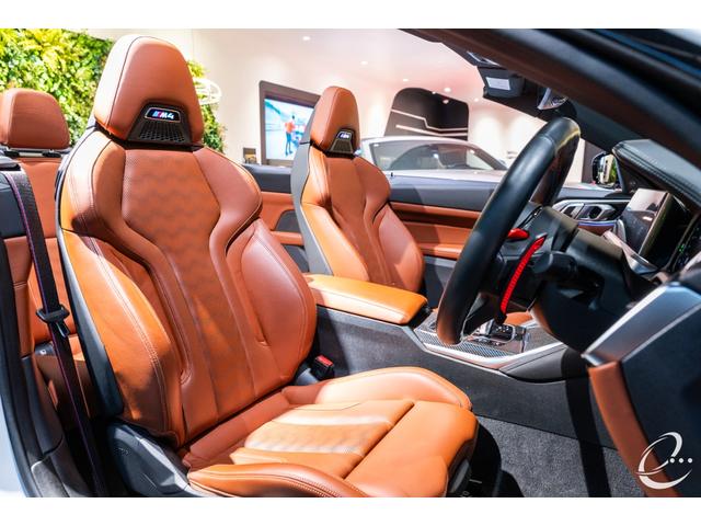 Ｍ４ Ｍ４カブリオレ　コンペティション　Ｍ　ｘＤｒｉｖｅ　ＯＰ１７２　インディビジュアルフローズンホワイト　カーボンエクステリア＆インテリアパッケージ　インディビジュアルフルレザーメリノインテリア　ウィンドディフレクター　ハーマンカードン（12枚目）